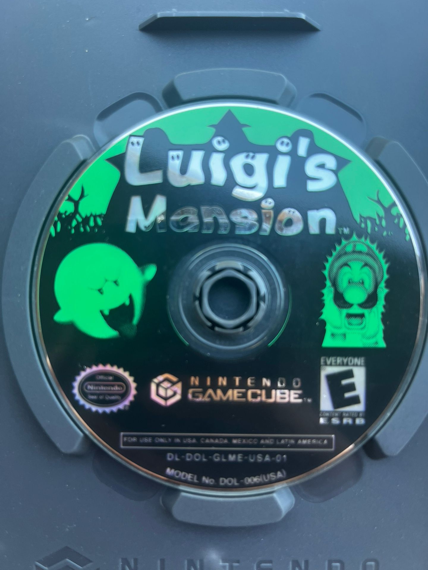 Luigi’s Mansion GameCube