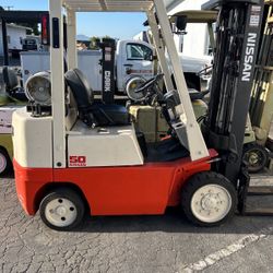 Nissan Forklift 5000 Pound Capacity 