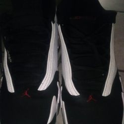 Nike Air Jordan 14 Black Toe 2014 Size 11