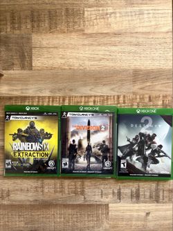 3 XBOX Games Bundle