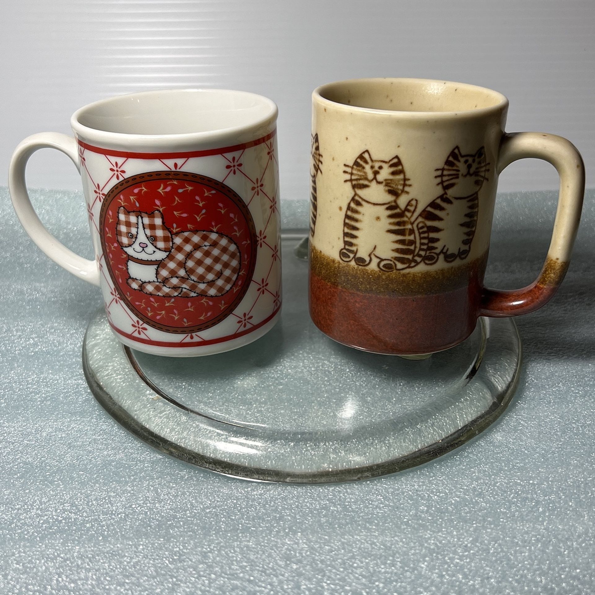 Cat Mugs Vintage Otagiri/Calico