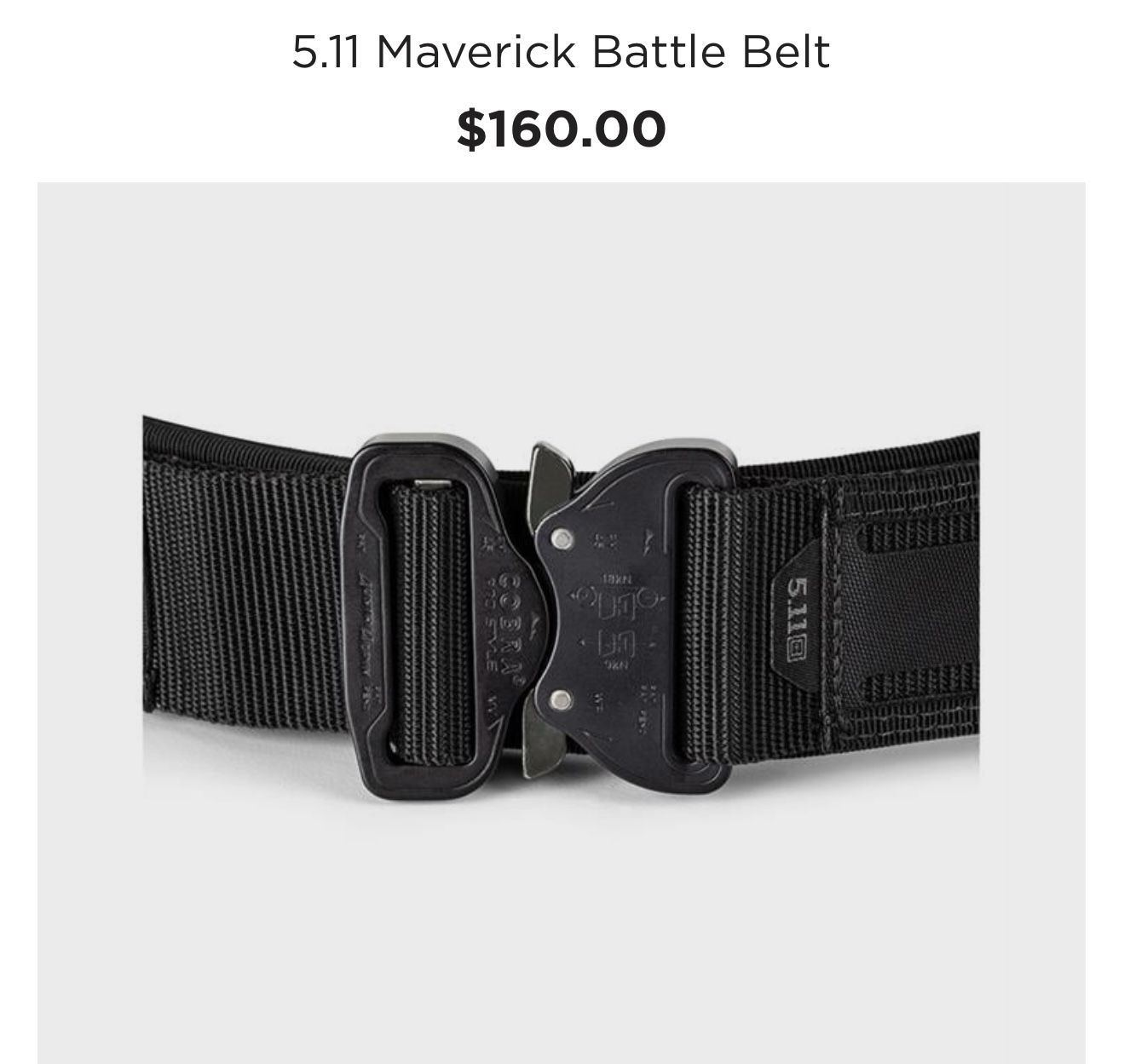 Heavy Duty Belt Security Police Officer