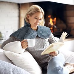 Graphene-Infused Weighted Heating Pad