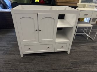 Bathroom Pedestal Sink Storage Cabinet(SW834)