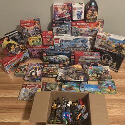 Huge 20+ Lego Sets 80-100% Complete With Extra Bulk Mini figures, And Incomplete Sets, See Read Description 