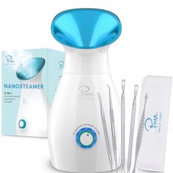 NanoSteamer Large 3-in-1 Nano Ionic Facial Steamer 