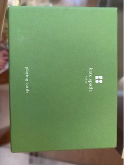 Kate spade playing cards brand new