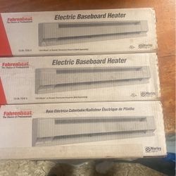 Electric baseboard heaters