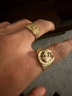 14K Horseshoe Ring