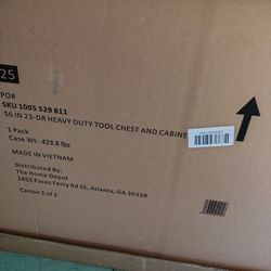 **New**in box  HUSKY Heavy Duty TOOL Chest & Cabinet with Accessory Lighting