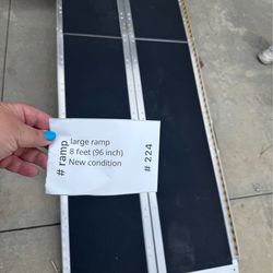 xL size RAMP - 8 FT long by 29” wide. Folding,  brand new,  800 lbs weight.
