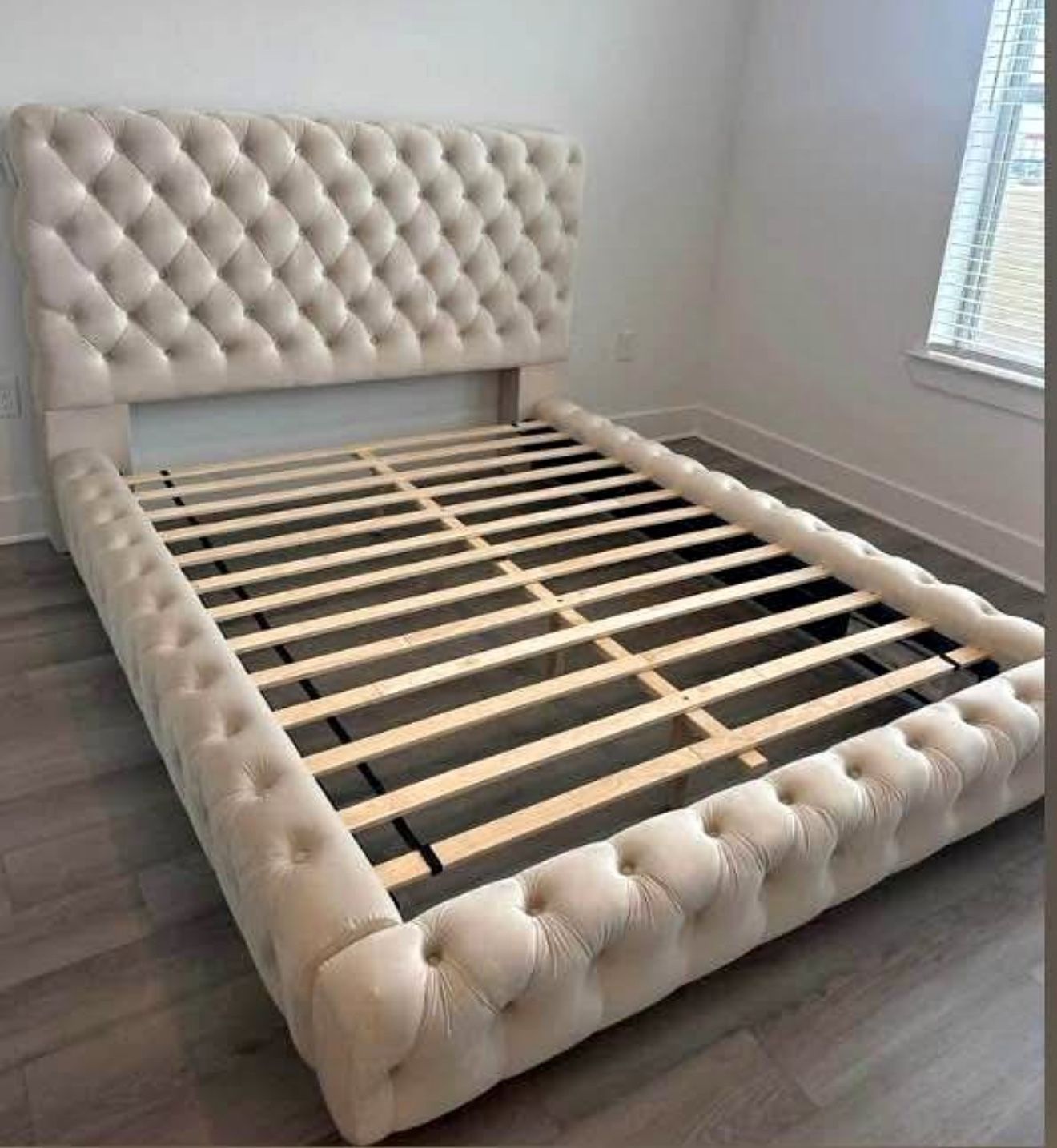 New King Size Platform Bed Frame