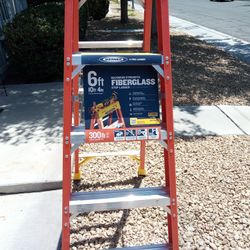 Werner 6 foot Ladder 300 lb.