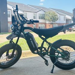 🆕 Brand New BG-S Electric Bike 🚴‍♂️ | 20”x4.5” Fat Tire 💪 | 1200W Peak Motor ⚡ | 48V 15Ah 36Mph