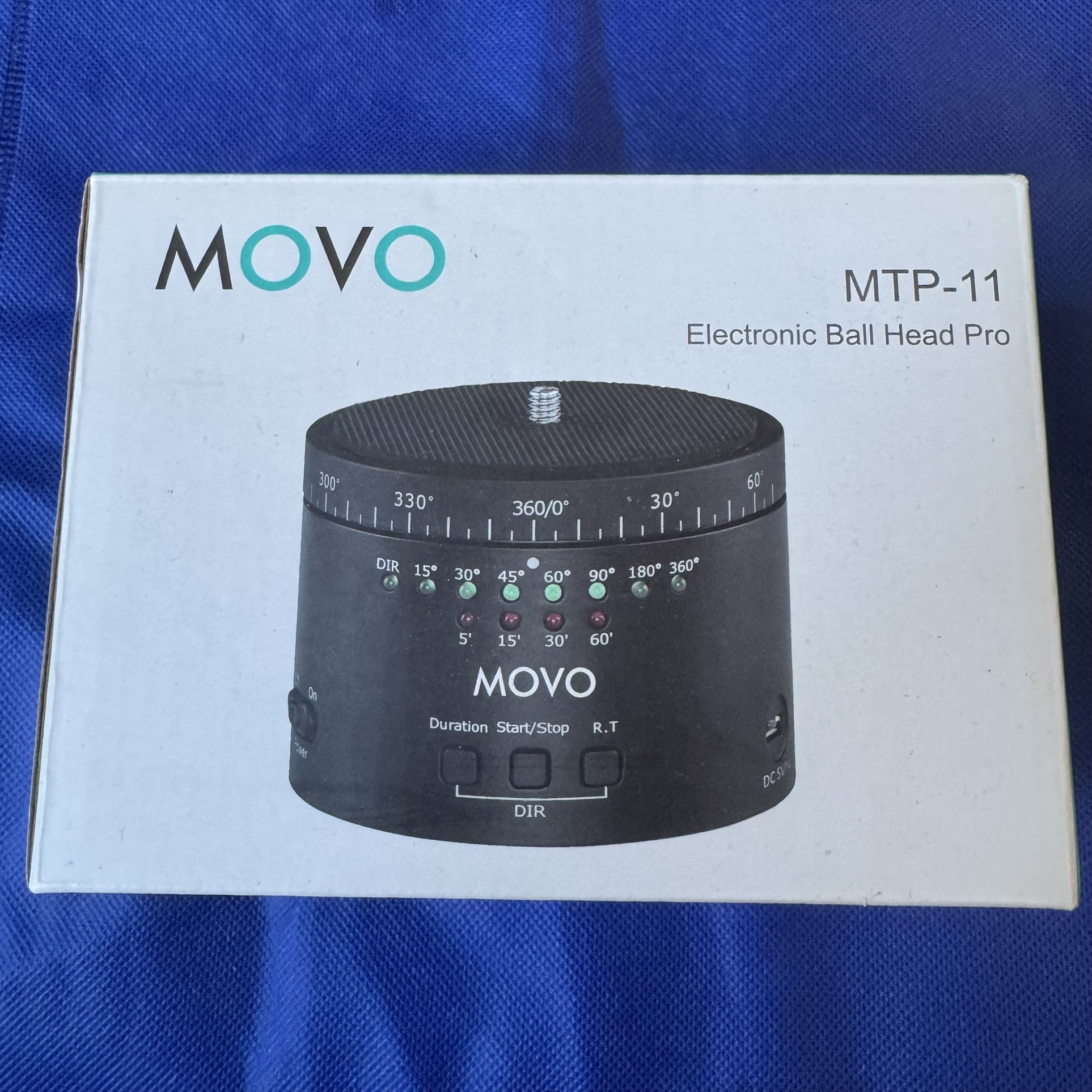 Movo Photo Motorized Panaromic Time Lapse Tripod Head