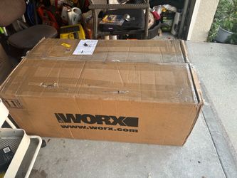 Worx Nitro Self Propelled Lawn Mower 2 Batteries Charger included