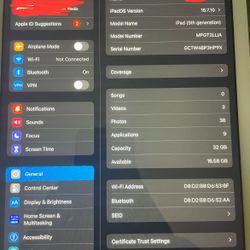 IPad 5th Generation (32 GB)