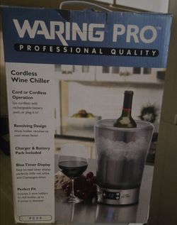 Warning Pro Cordless Wine/Bottle Chiller