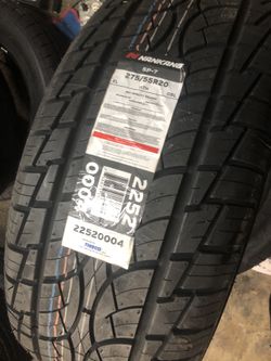 275/55/20 New Set Of (2)