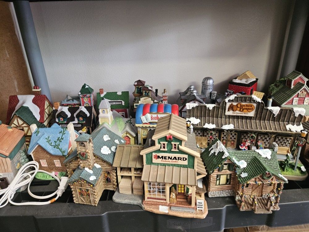 Christmas Village Houses