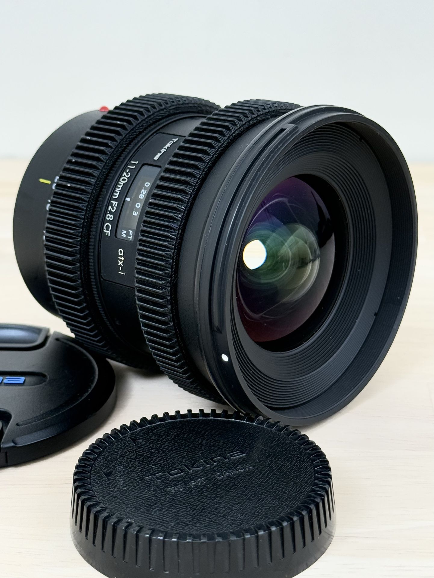 Tokina atx-i 11-16mm f/2.8 CF Lens For Canon EF Ultra-Wide Zoom 