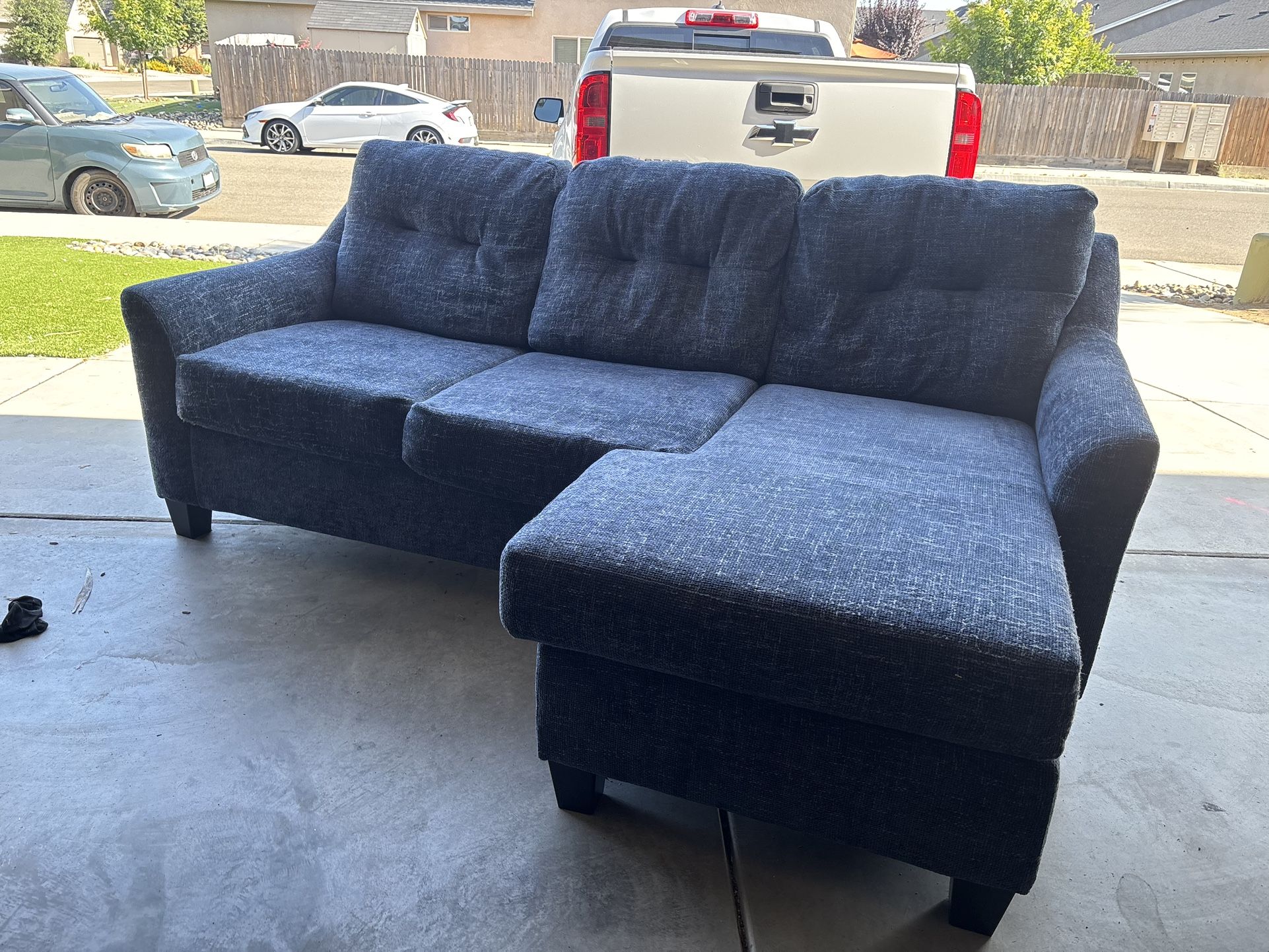New Blue Couch