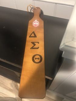 Delta Sigma Theta Sorority Wood Paddle/ Brand New