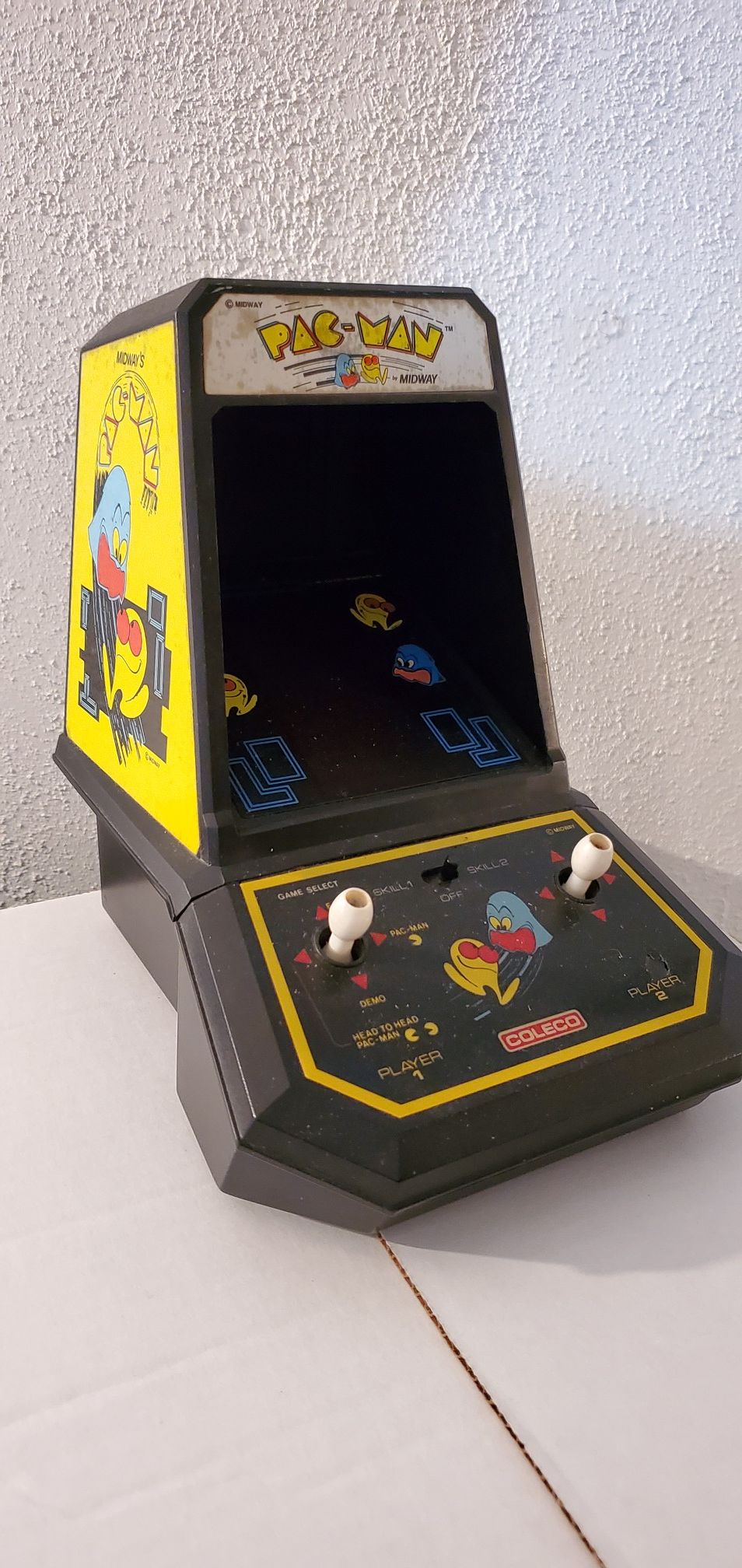 Coleco Midway Pac Man Mini Arcade Game 1981