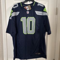 NEW Nike Men's Seattle Seahawks COOPER KUPP #10 Jersey PEELING DEFECTS