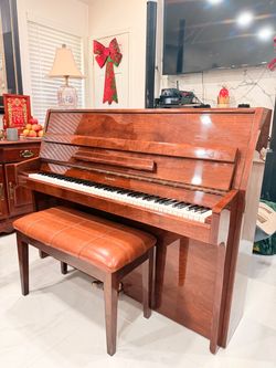 Baldwin Walnut Upright Piano/ Delivery Available