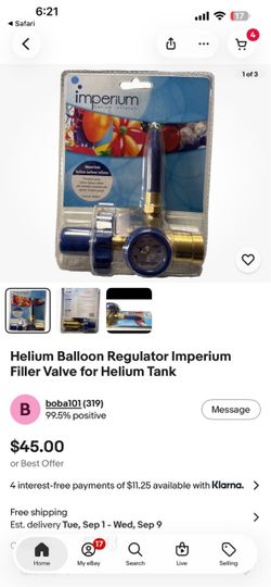 Helium Balloon  inflator