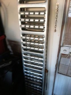 Window AC unit DeWalt shop saw motorcycle ramp