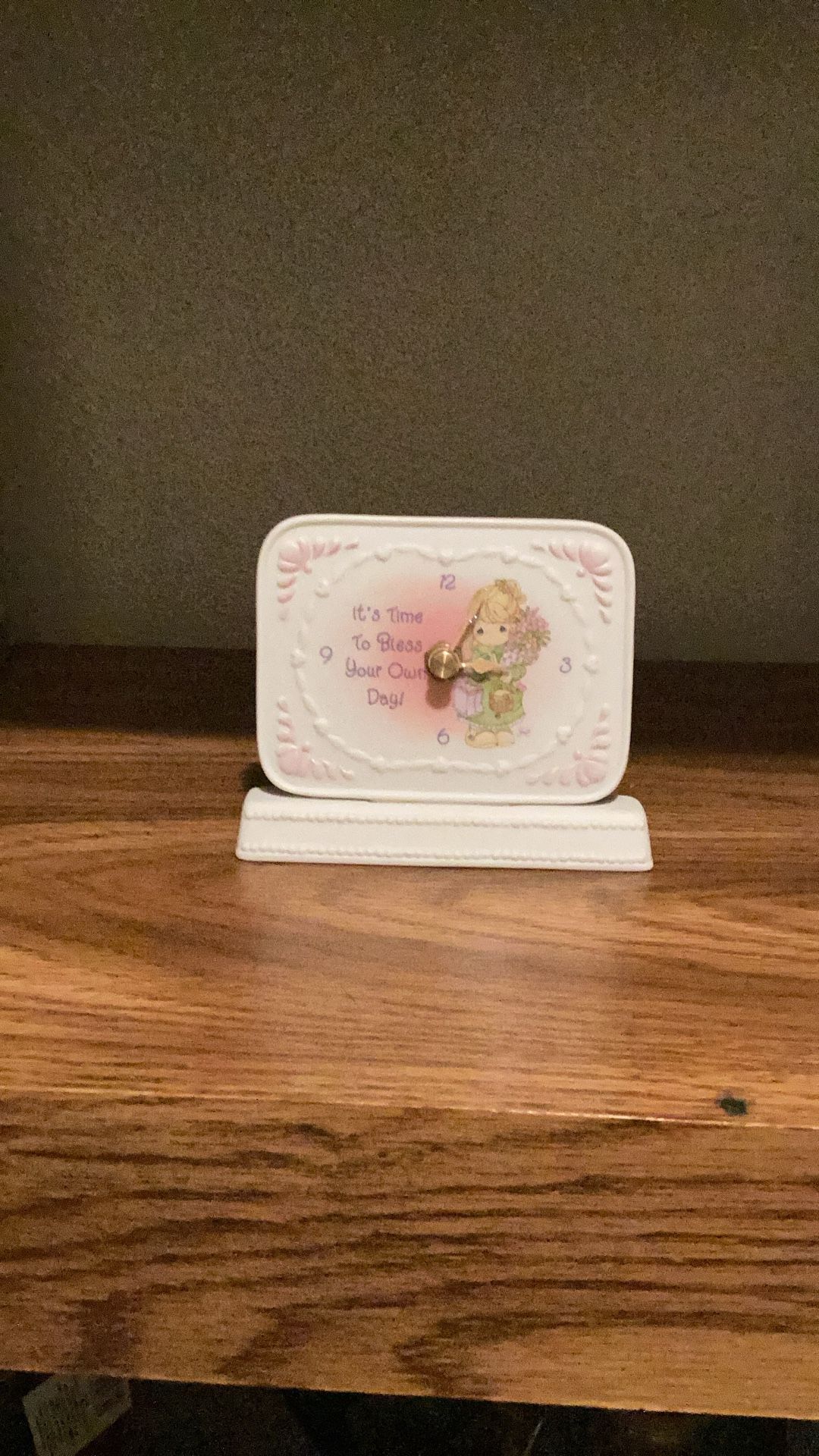 Precious Moments Clock
