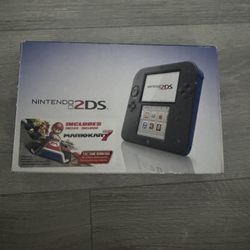 Nintendo 2DS Blue/Black Launch - BOX ONLY