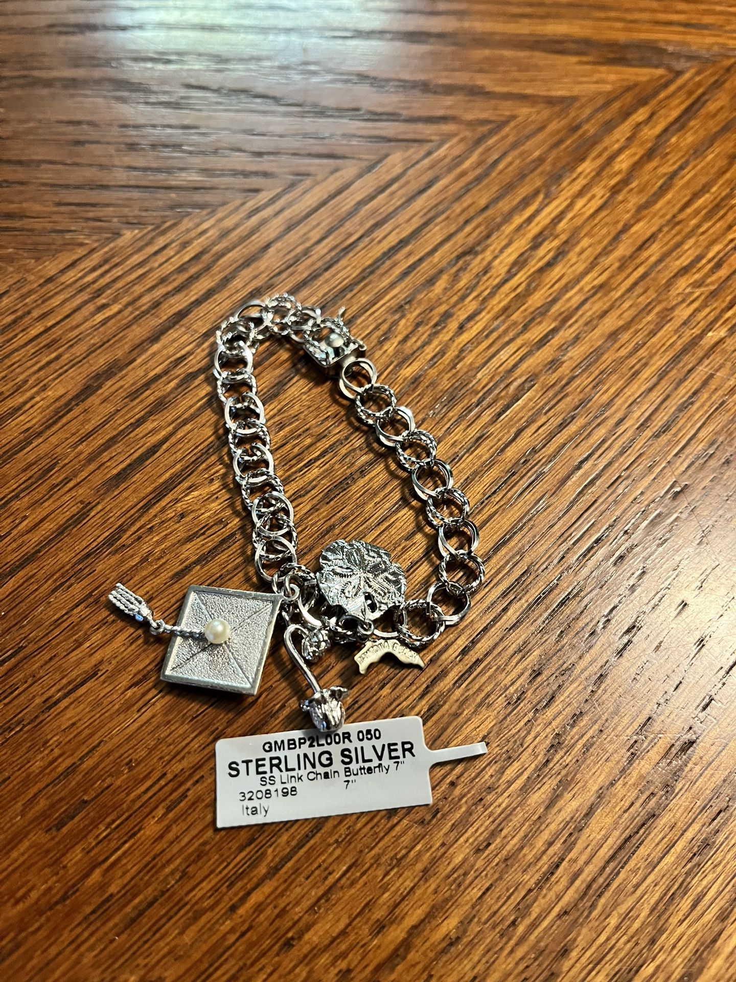 Sterling Silver Charm Bracelet