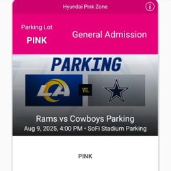 Rams Vs Cowboys Tickets And Tailgate Pass 
