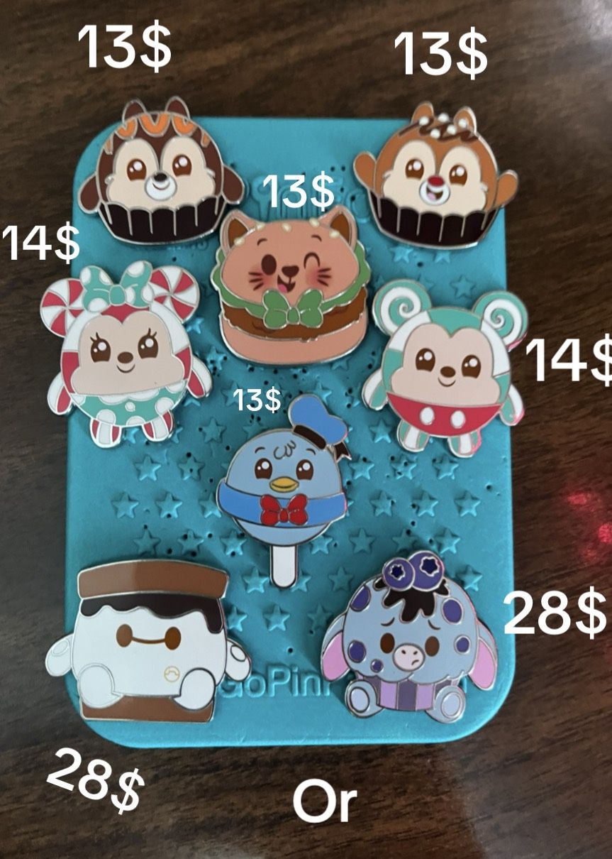 Disney Muchlings Pins