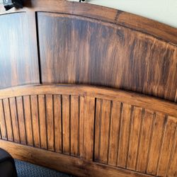 King Wooden Bed Frame