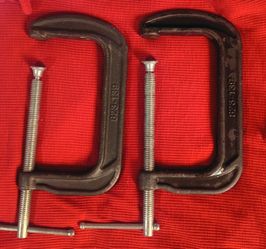 Husky 6-in clamps