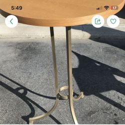 Driade Torquemada High Round  Side Table by Starck