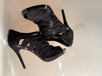 BCBG black Lady Gaga Heels 