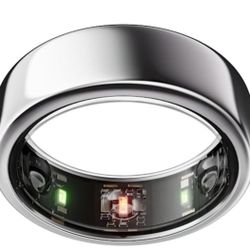 Oura Ring- Gen 3 in Silver, size 6