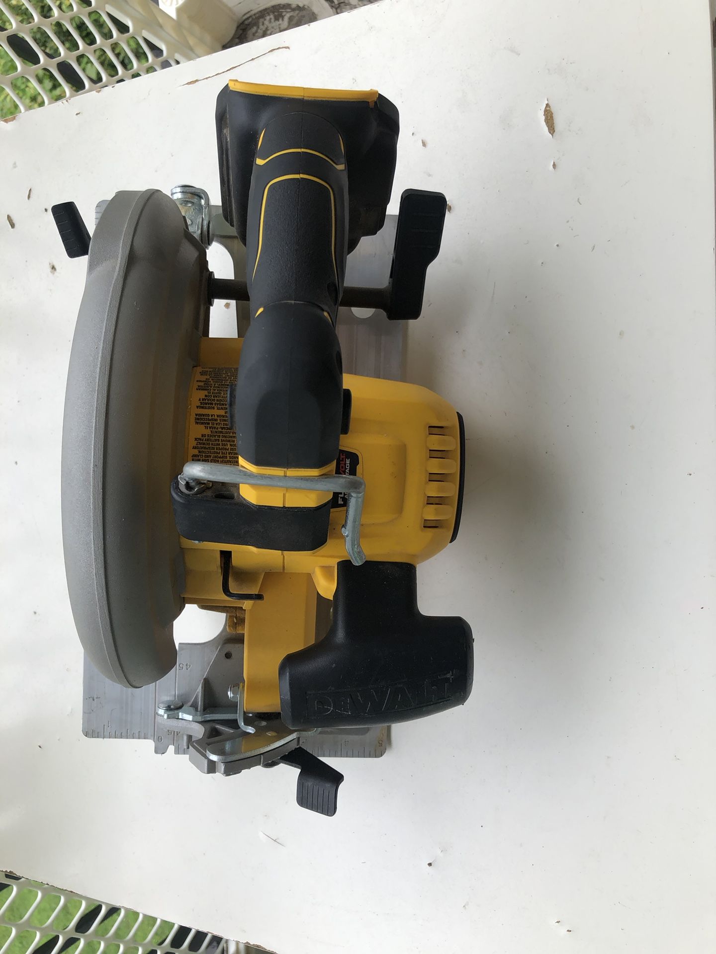 Sierra Circular DEWALT 20vol. Flex vol