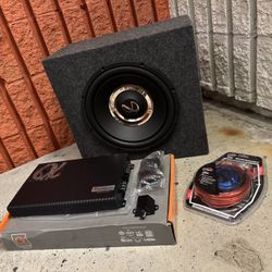 12 Speaker With Amplifier 