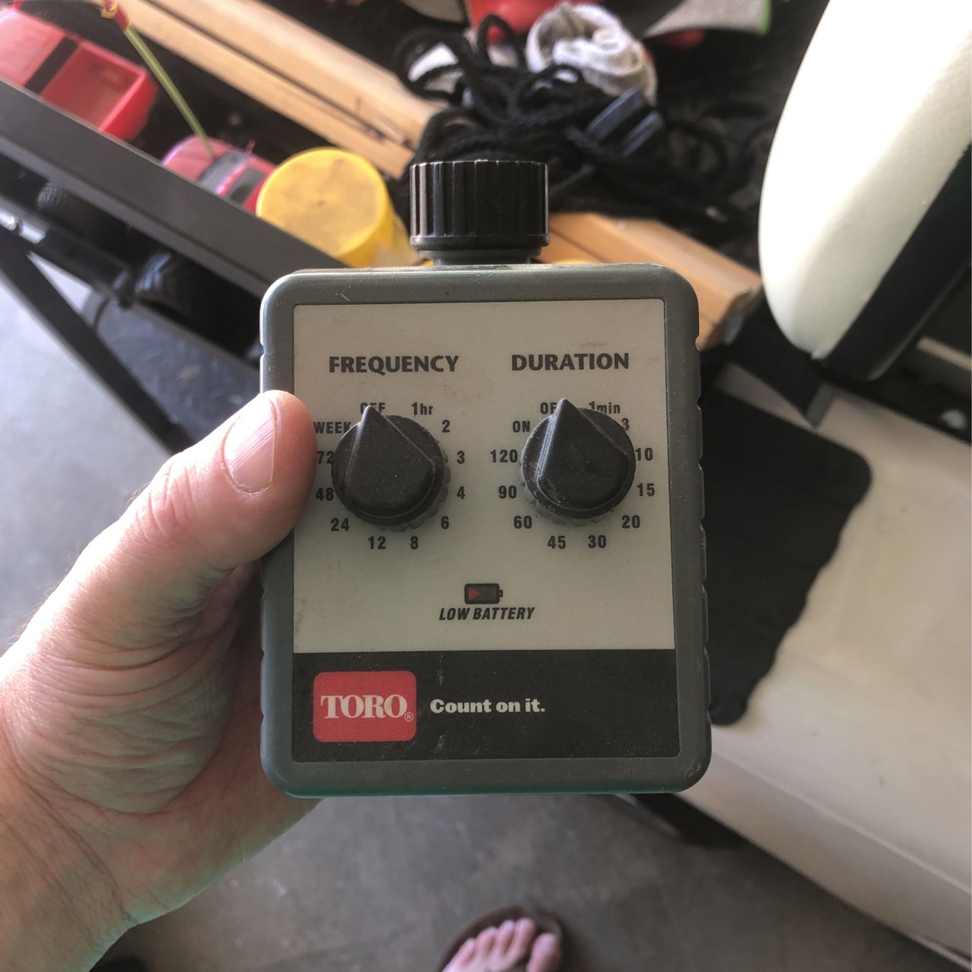 Toro Battery Timer For Grow