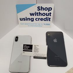 Apple IPhone X/ Apple IPhone XS Unlocked For All Carriers - $1 Down Today - NO CREDIT Needed