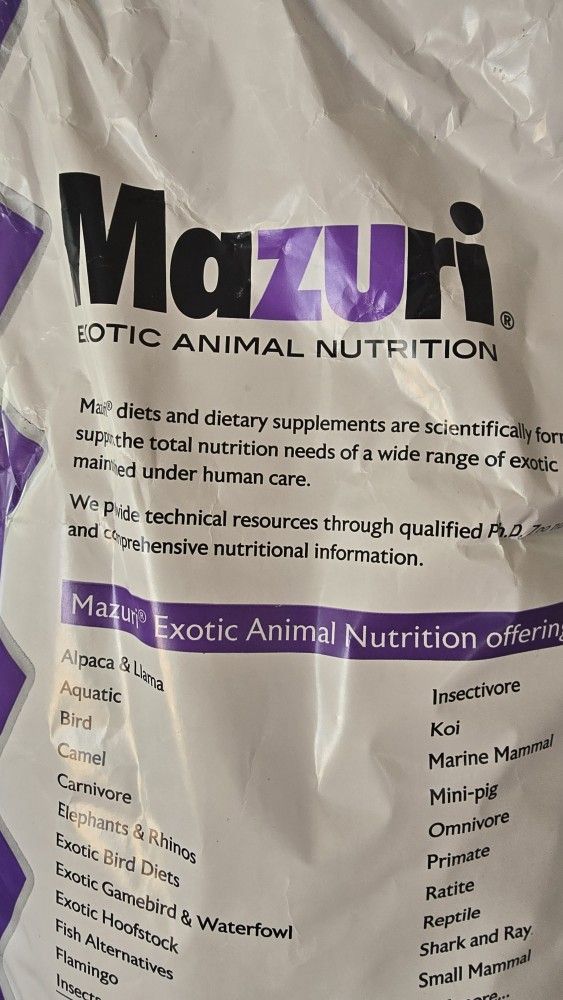 Mazuri Diet