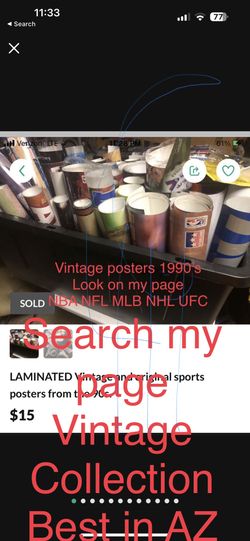 Vintage Posters Perfect Gift For Your Man Or Boy