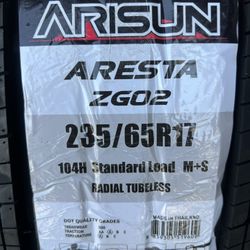 235 65 17 Arisun aggressor
