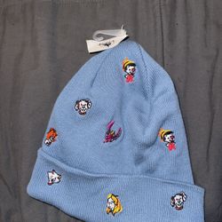 Disney Beanie With Disney Characters One Size
